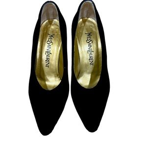 YSL Black Pumps